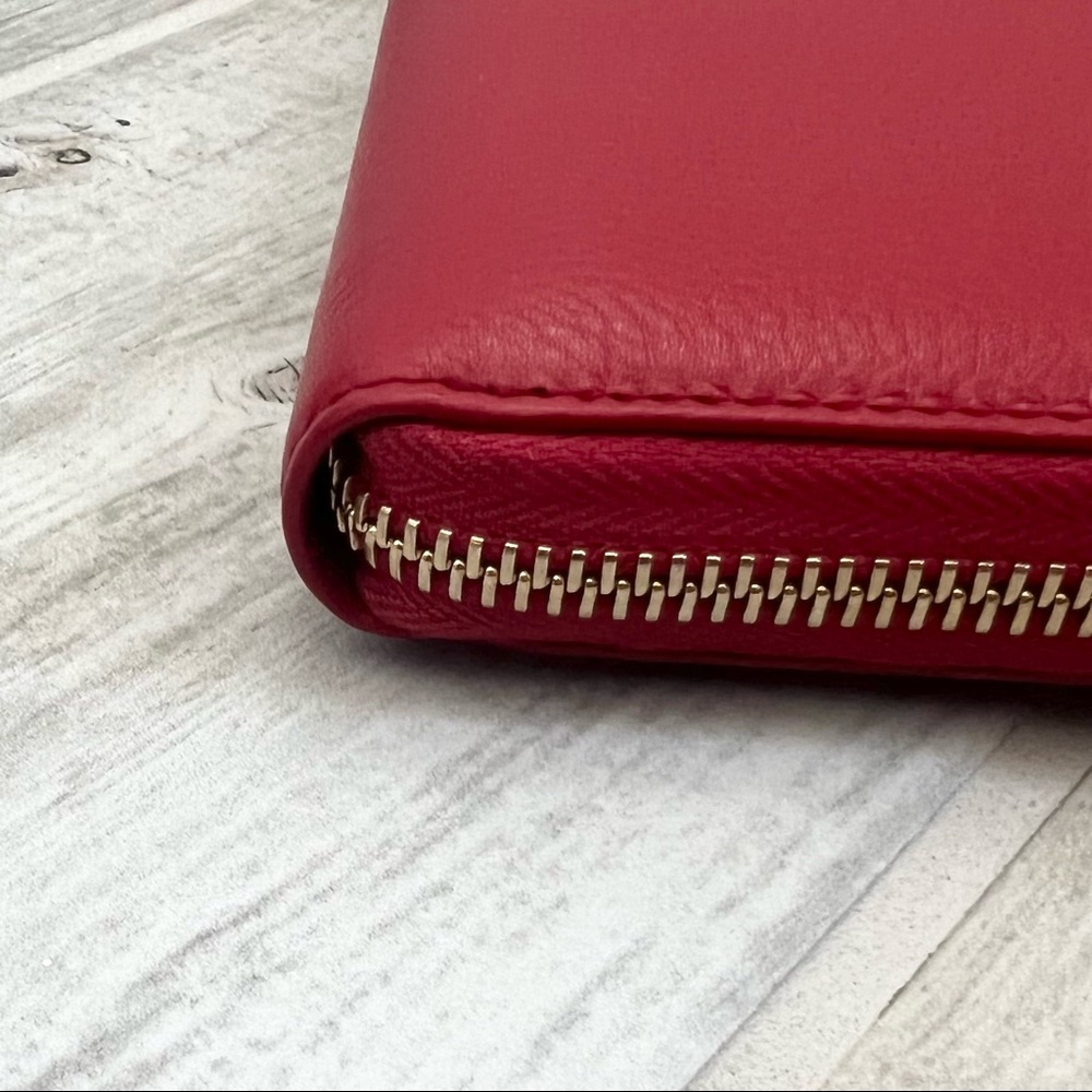 Gucci soho Red Leather Wallet - Picture 5 of 9